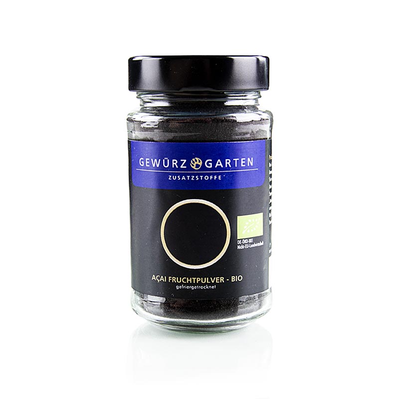 Gewürzgarten Acai Fruchtpulver, gefriergetrocknet, BIO, 80 g