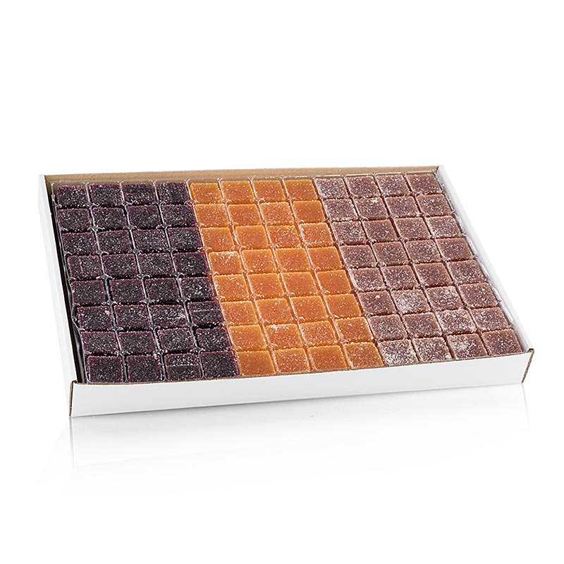 Valrhona "Pate de Fruits", 6 Sorten Fruchtgelees, 1,8 kg, 192 St