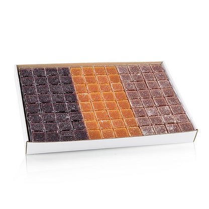 Valrhona "Pate de Fruits", 6 Sorten Fruchtgelees, 1,8 kg, 192 St