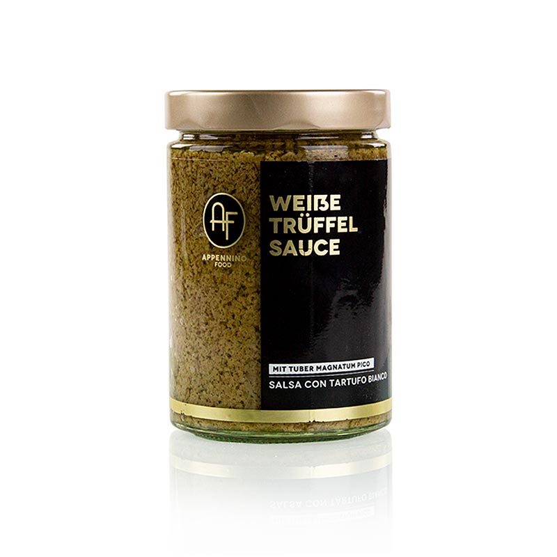 Trüffelsauce (SALSA Tartufata), mit weissen Trüffeln (Tuber magnatum), Appennino, 500 g