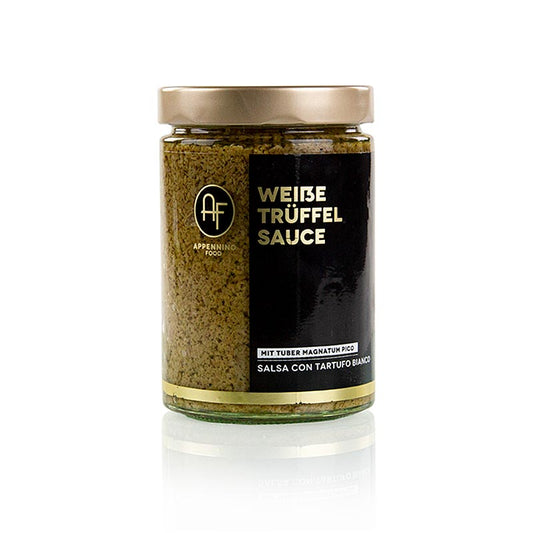 Trüffelsauce (SALSA Tartufata), mit weissen Trüffeln (Tuber magnatum), Appennino, 500 g