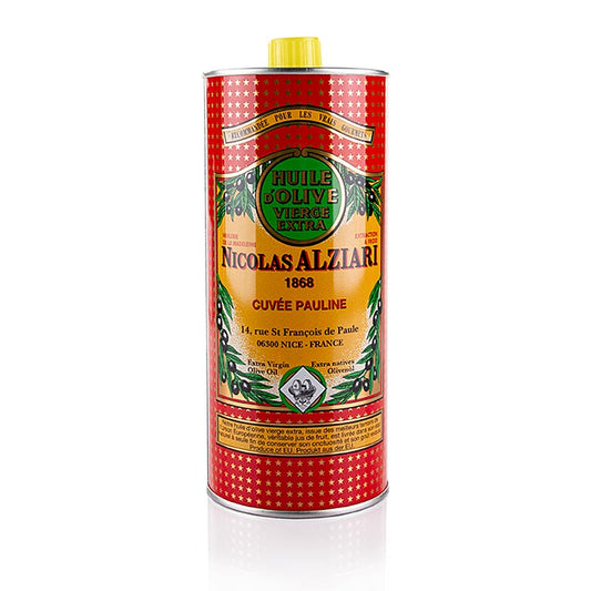 Natives Olivenöl Extra, Cuvée Pauline (Intensiv), Alziari, BIO, 1 L