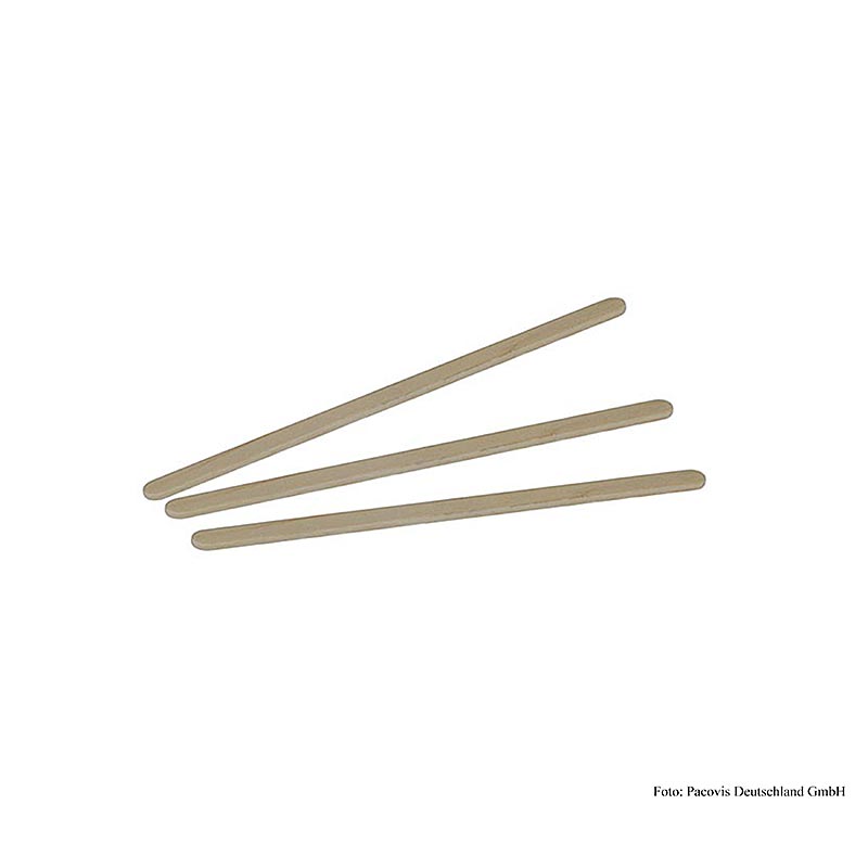 Einweg Naturesse Rührstäbchen, FSC Birke, ungehülst, 11,4cm, 1.000 St