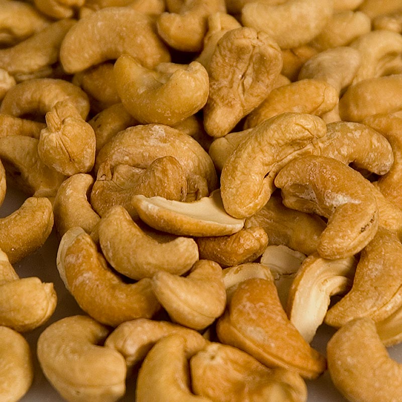 Cashewkerne, ganz, geröstet und mit Salz, 1 kg