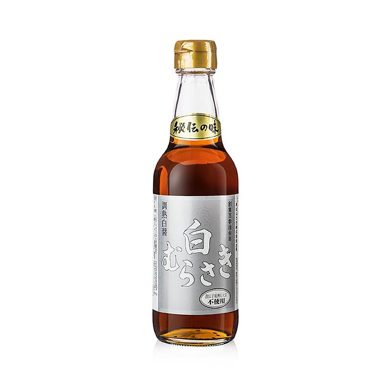 Sojasauce - Shiro Shoyu - weisse Sojasauce, Goldkapsel, 360 ml