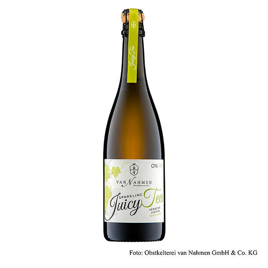 van Nahmen - Sparkling Juicy Tea - Verbene - Jasmin Tee - Riesling, BIO, 750 ml