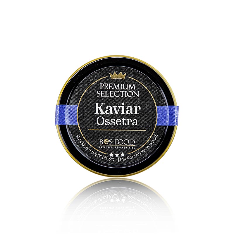 BOS FOOD Premium Selection - Ossetra/Osietra Kaviar, Acipenser gueldenstaedtii,
