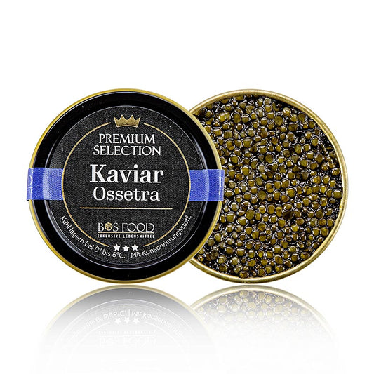 CHEF FOOD Premium Selection - Ossetra/Osietra Kaviar, Acipenser gueldenstaedtii, China, 50 g