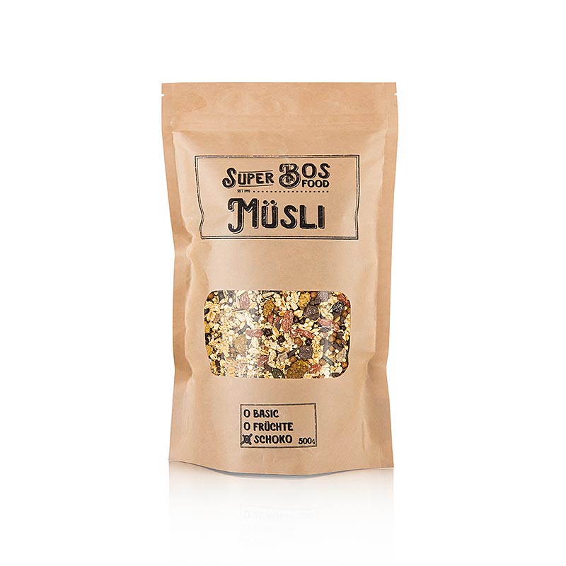 BOS FOOD "Super Müsli" - Schoko, 500 g