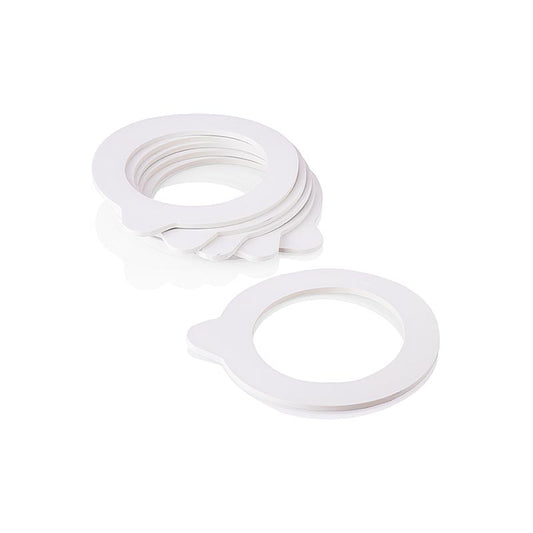Gummiringe, für Drahtbügelglas Fido unter 0,5ml, 6 St