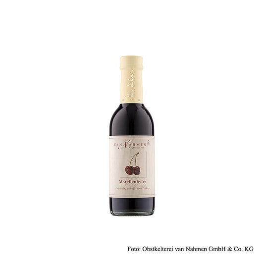 van Nahmen - Morellenfeuer Sauerkirschsaft, 100 % Direksaft, 250 ml