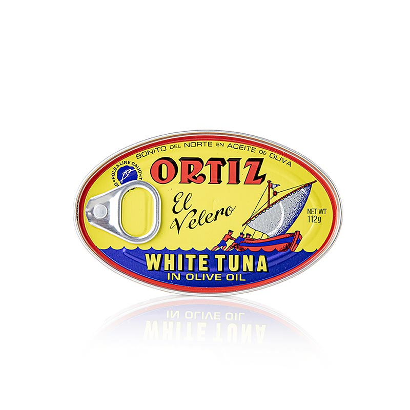 Weißer Thunfisch "Bonito del Norte" in Olivenöl, Ortiz, 112 g