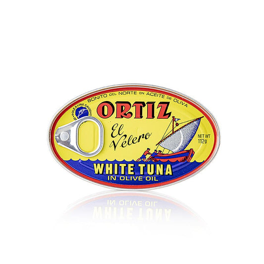 Weißer Thunfisch "Bonito del Norte" in Olivenöl, Ortiz, 112 g