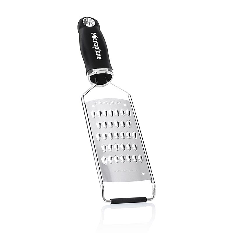 Microplane - Gourmet Serie - Julienne Reibe (fine), Griff schwarz/soft-touch, 1 St