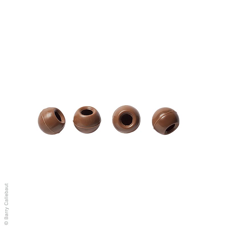 Callebaut - Trüffel-Hohlkugel Vollmilch, 24mm Ø, Mona Lisa, 1,36 kg, 504 St