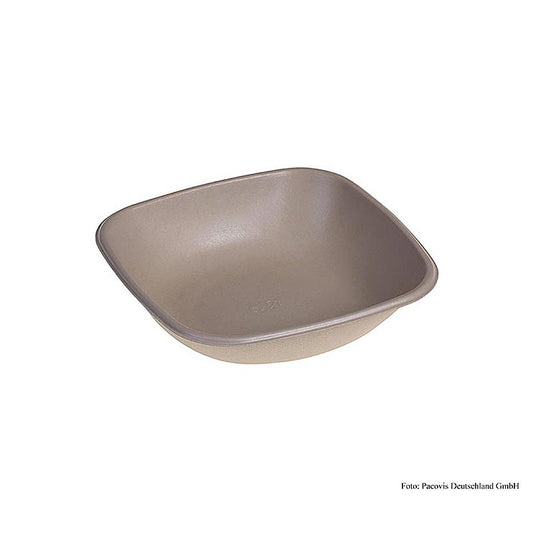 Einweg Naturesse Take Away Bowle (Schale) quad., 17x17x4 cm, 500 ml, 500 St