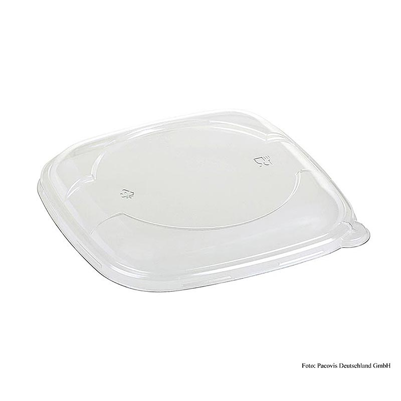 Einweg Naturesse Take Away Deckel PLA für Bowle 54868/54891, PLA, transparent, 500 St