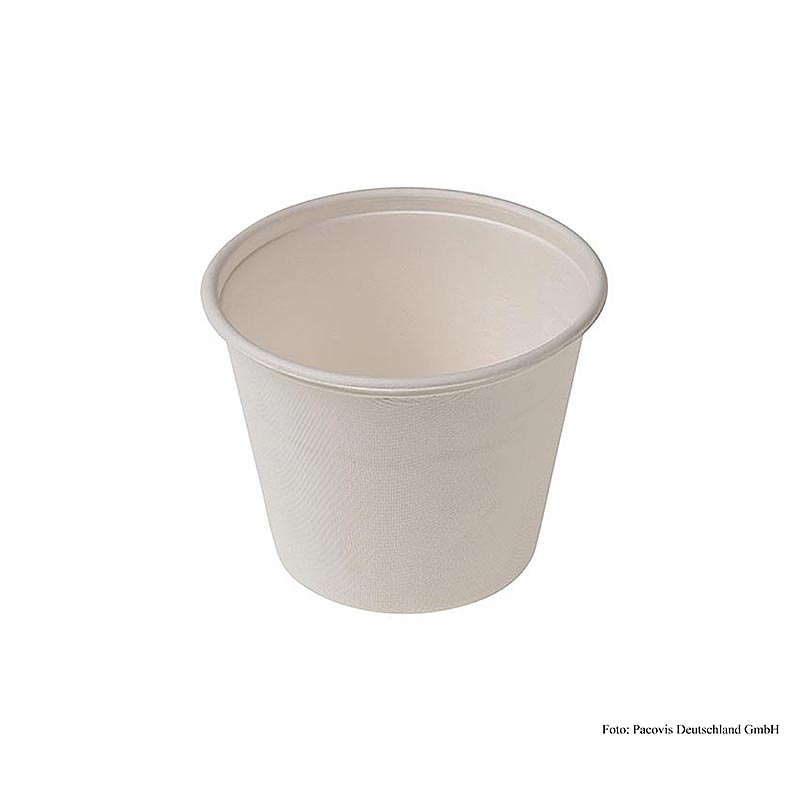 Einweg Naturesse Take Away Suppen Becher, 425 ml, Ø11x8,5 cm, Zuckerrohr, 50 St