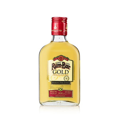 Worthy Park Rum Bar Gold 40% vol., Jamaika, 200 ml