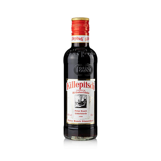Killepitsch, Kräuterlikör, 42% vol., Likörfabrik Peter Busch, 350 ml