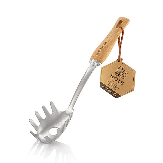 deBUYER B Bois Spaghettikelle, Edelstahl/Holz (2701.09), 1 St