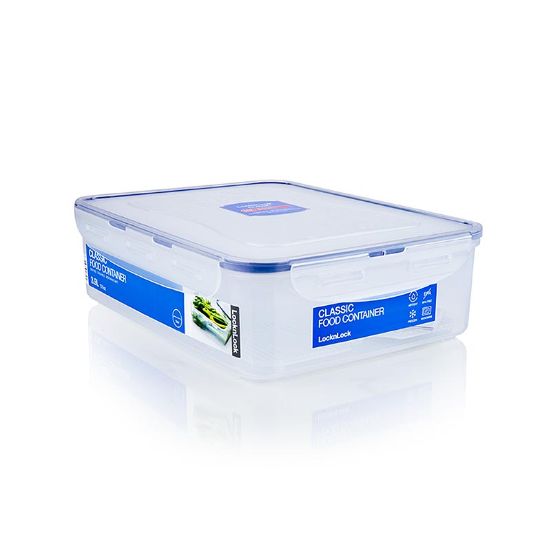 Frischebox Lock&Lock 3,9 L (HPL834) rechteckig (295x230x84mm) mit Ablaufgitter,