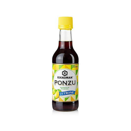 Ponzu, Soja Sauce mit Zitrusfruchtsaft, Kikkoman, 250 ml
