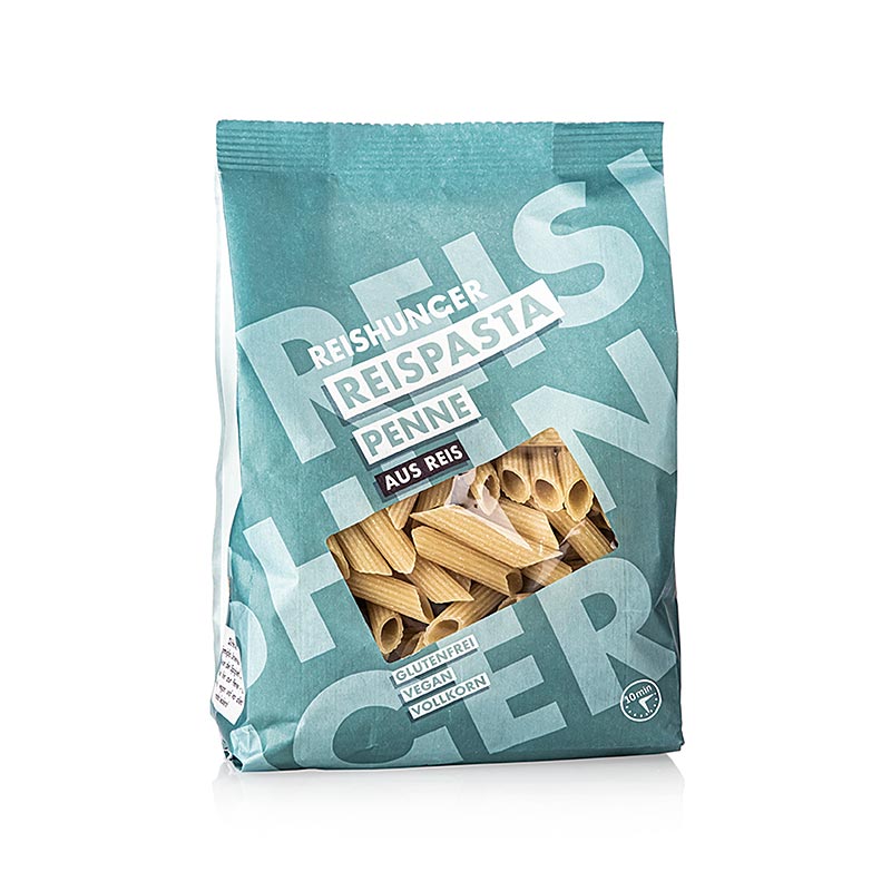 Reispasta - Penne, aus Reis, glutenfrei, Reishunger, 400 g