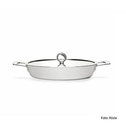 Olavson Kupferkern ServierPfanne, o.Stil, m.Deckel, besch.,30cm, für alle Herdarten, 1 St