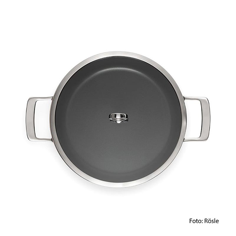 Olavson Kupferkern ServierPfanne, o.Stil, m.Deckel, besch.,30cm, für alle Herdarten, 1 St