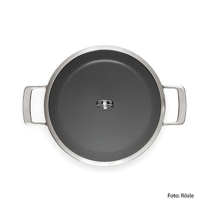 Olavson Kupferkern ServierPfanne, o.Stil, m.Deckel, besch.,30cm, für alle Herdarten, 1 St