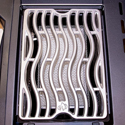 Napoleon Grillzubehör - Seitenbrennerrost, Guss-Edelstahl, für SIZZLE ZONE, groß, 1 St