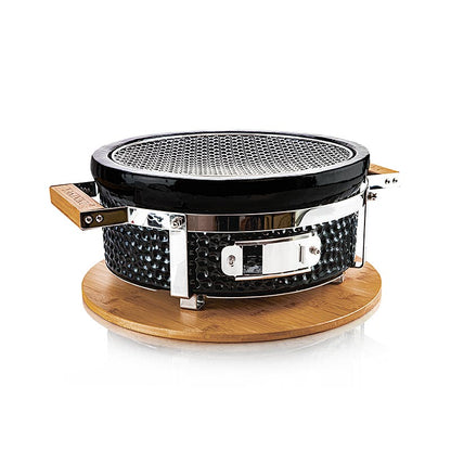 SHICHIRIN Keramik Holzkohle Grill, rund, 30cm, Yakiniku montargo, 1 St