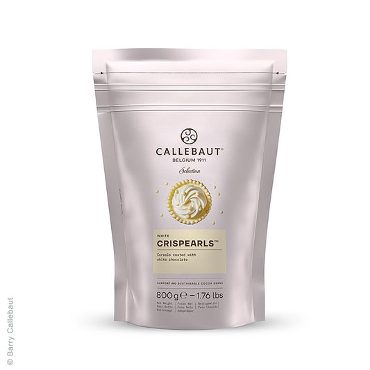 Crispearls White, knusprige weisse Schoko Perlen, Callebaut (CHW-CC-CRISE0-02B), 800 g