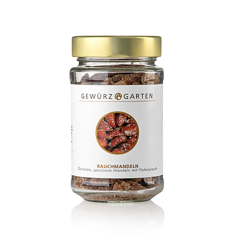 Gewürzgarten Rauchmandeln "Hickory", gesalzen, 130 g