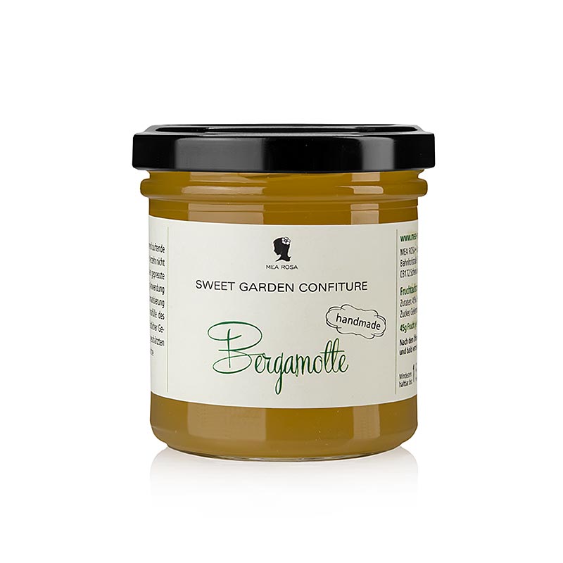 Sweet Garden Confiture - Bergamotte Fruchtaufstrich, Mea Rosa, 180 g