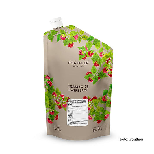 Ponthier Himbeerpüree, mit Zucker, 2,5 kg