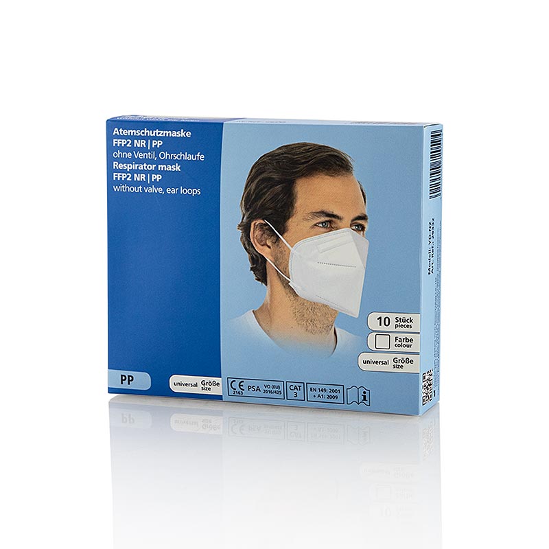 Atemschutzmaske FFP2, NR, PP, Hygostar, 10 St