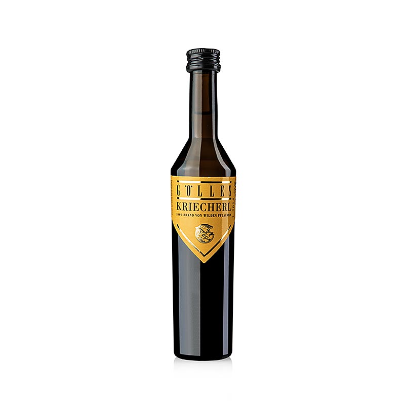 Kriecherl Zwetschken - Edelbrand, 43% vol., Miniatur, Gölles, 50 ml