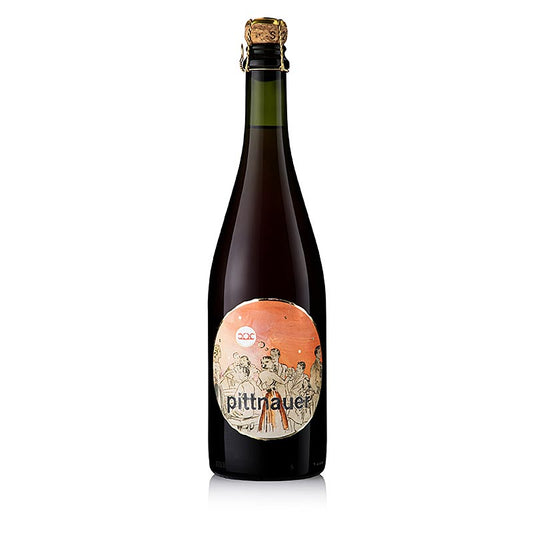 2015er "Himmelhoch" Rosé Sekt, Brut Nature, 12,5 % vol., Pittnauer, BIO, 750 ml