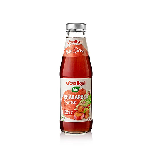 Rhabarber Sirup, Voelkel, BIO, 500 ml