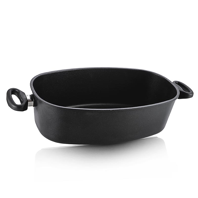 AMT Gastroguss, Jumbobräter mit Seitengriffen, Induktion, 40x24x12 cm, 1 St