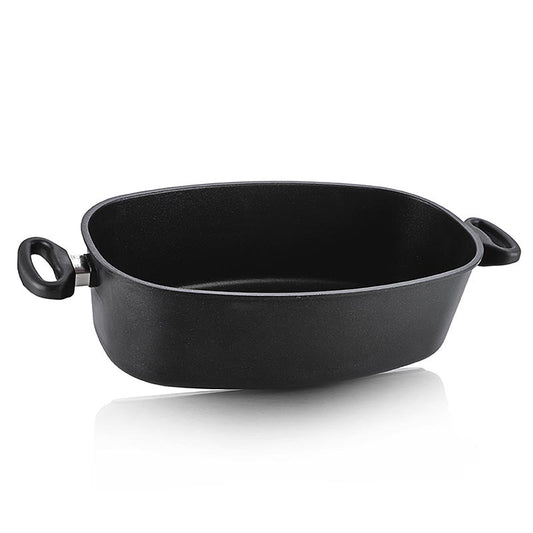 AMT Gastroguss, Jumbobräter mit Seitengriffen, Induktion, 40x24x12 cm, 1 St