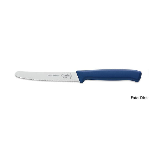 Allzweckmesser, mit Wellenschliff, blau, 11cm, DICK, 1 St