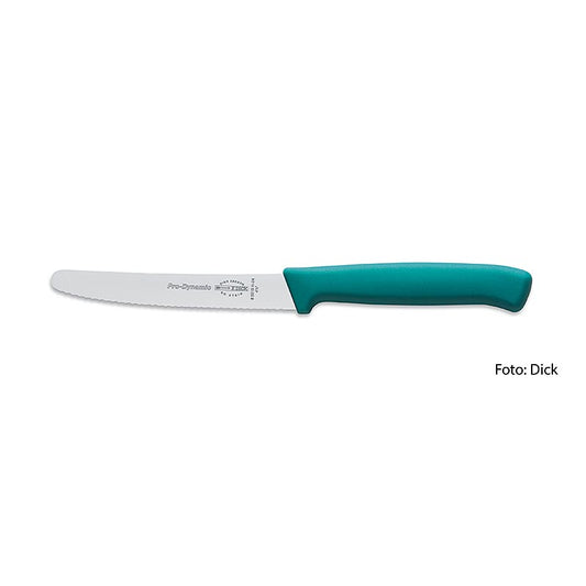 Allzweckmesser, mit Wellenschliff, türkis, 11cm, DICK, 1 St