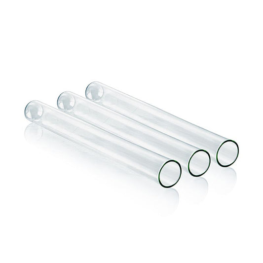 Reagenzglas, 16cm, Ø1,5cm (Korkstopfen 24702), 10 St
