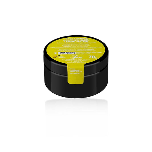 Sosa Lebensmittelfarbe Zitronengelb, Puder, wasserlöslich (39439), 70 g