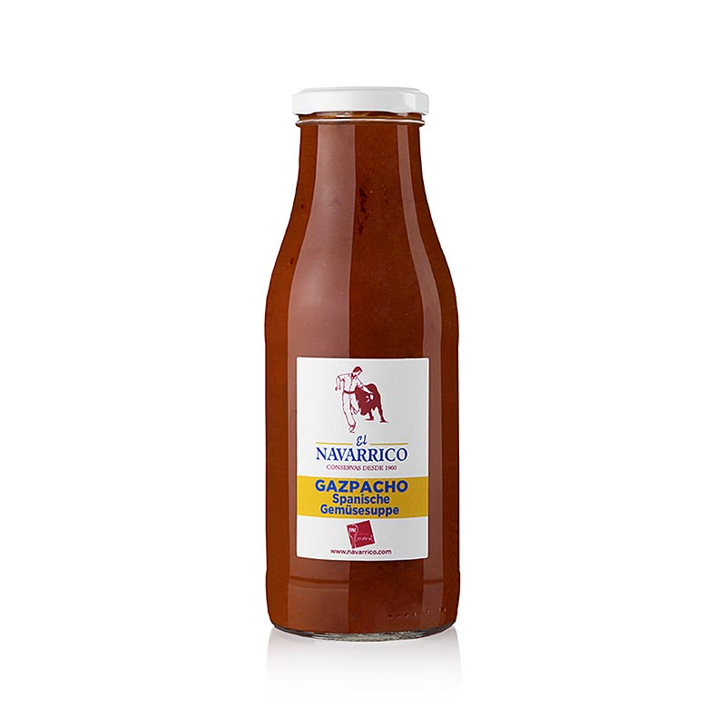 Gazpacho - spanische Gemüsesuppe, Il Navarrico, 480 ml