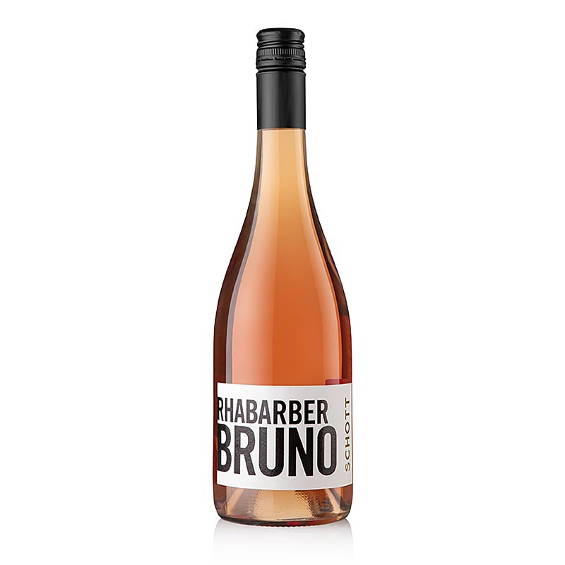 Bruno Rhabarbersecco, halbtrocken (feinherb), 5,5 % vol., Schott, 750 ml