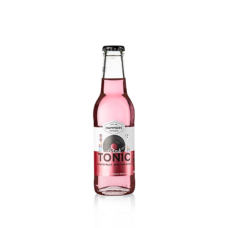 Hammars Tonic Pink Grapefruit & Hibiscus, Schweden, 200 ml